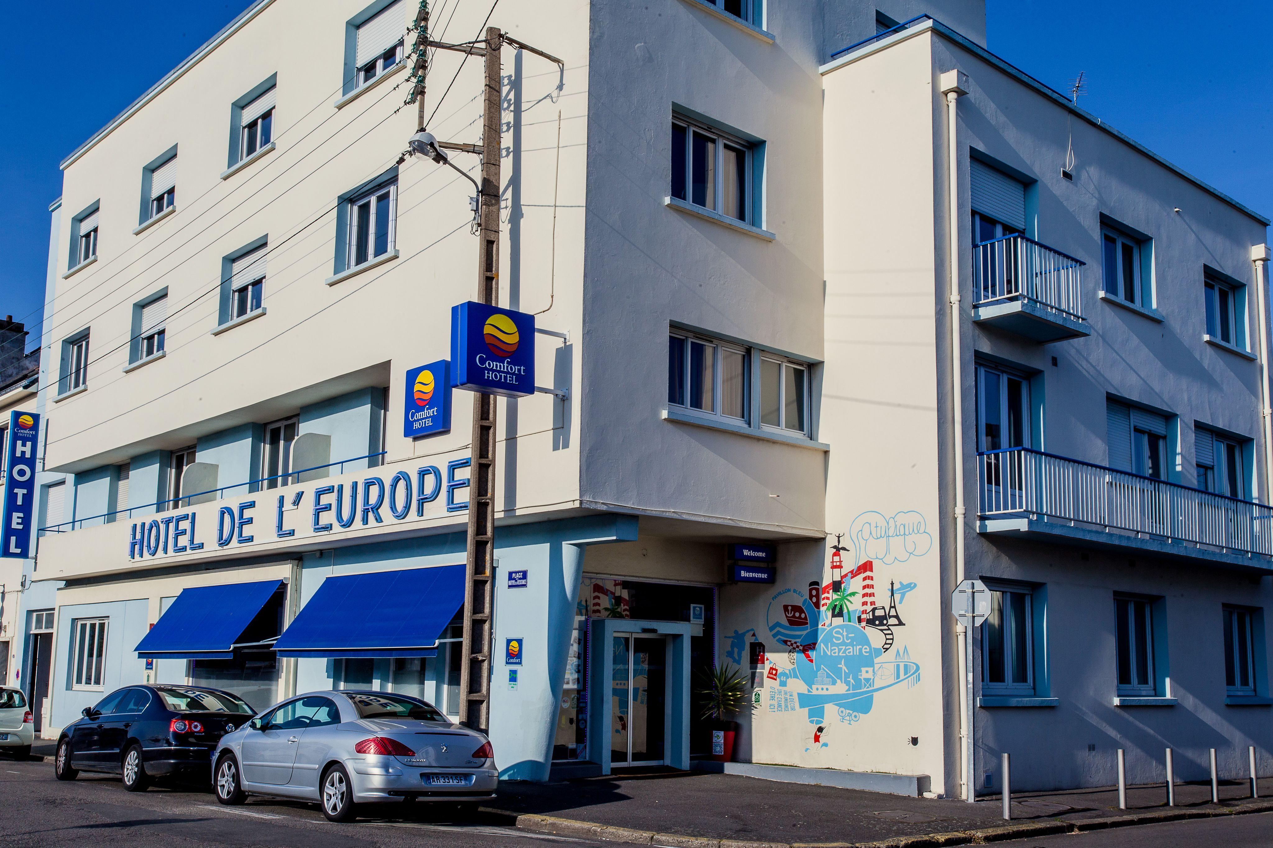 The Originals City, Hotel De L'Europe, Saint-Nazaire Exteriör bild