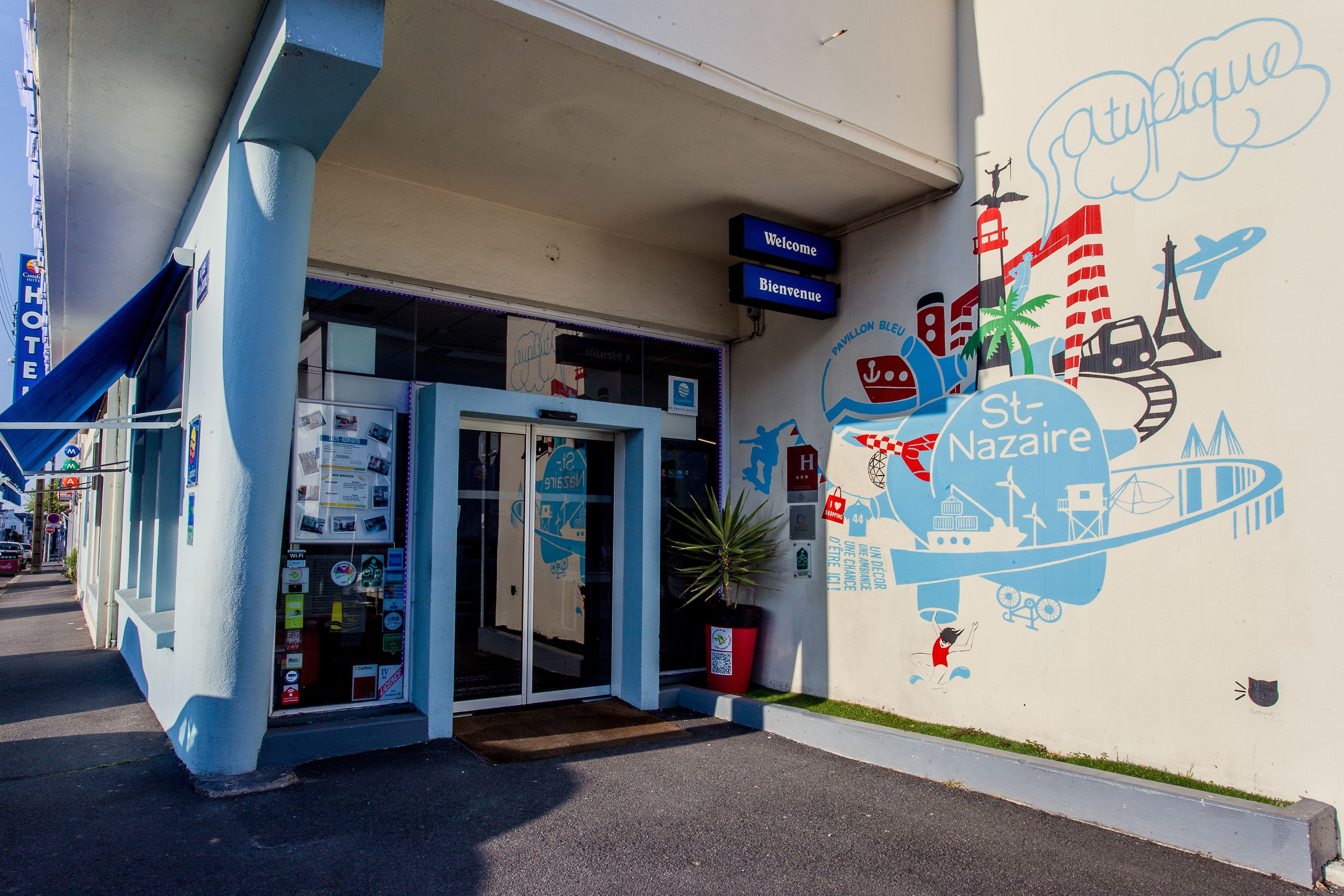 The Originals City, Hotel De L'Europe, Saint-Nazaire Exteriör bild